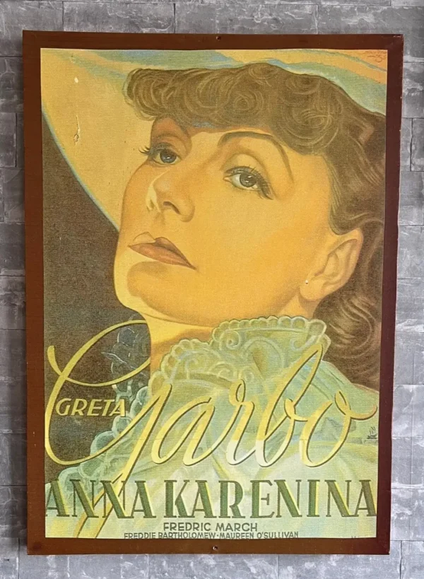 Wanddecoratie "Anna Karenina" met Greta Garbo
