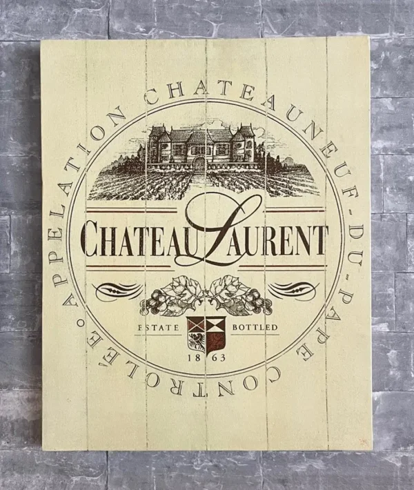 Wanddecoratie "Chateau Laurent"