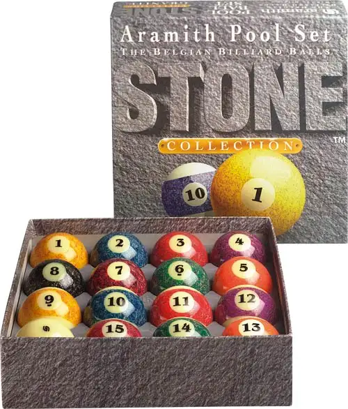 Pool ballenset Aramith ® Stone Collection ™