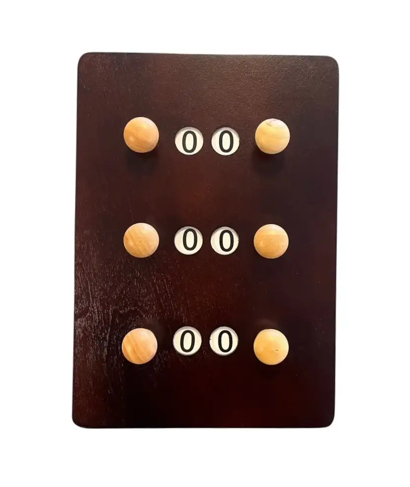 Scorebord hout model Telbord