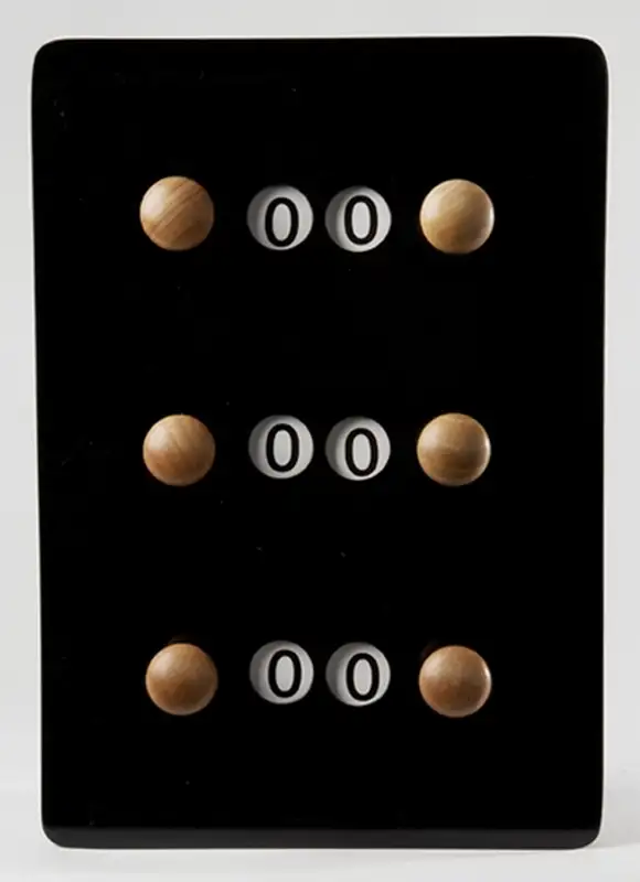 Scorebord hout model Telbord - Afbeelding 4
