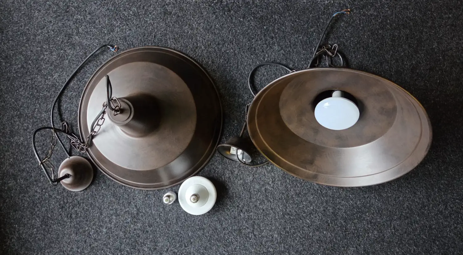 2eHands armatuur set vintage binnenkant