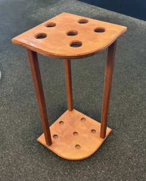 2eHands keurek voor 6 keuen bruin zijkant