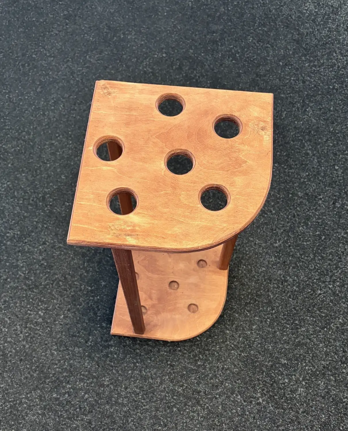 2eHands keurek voor 6 keuen bruin bovenkant