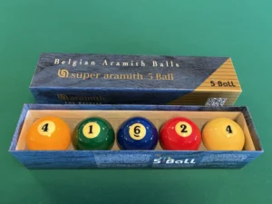 Showroommodel 5-ball 61,5 mm (Super Aramith)